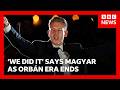 Orbán era swept away by Peter Magyar's election landslide in Hungary | BBC News