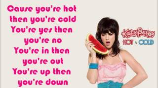 Video thumbnail of "Katy Perry - Hot N'Cold Lyrics"