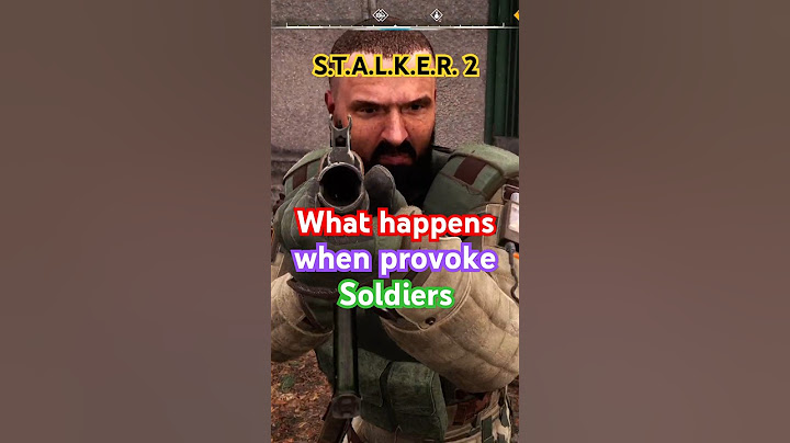 ☣️ Provoking People in STALKER 2 Always Ends Like This