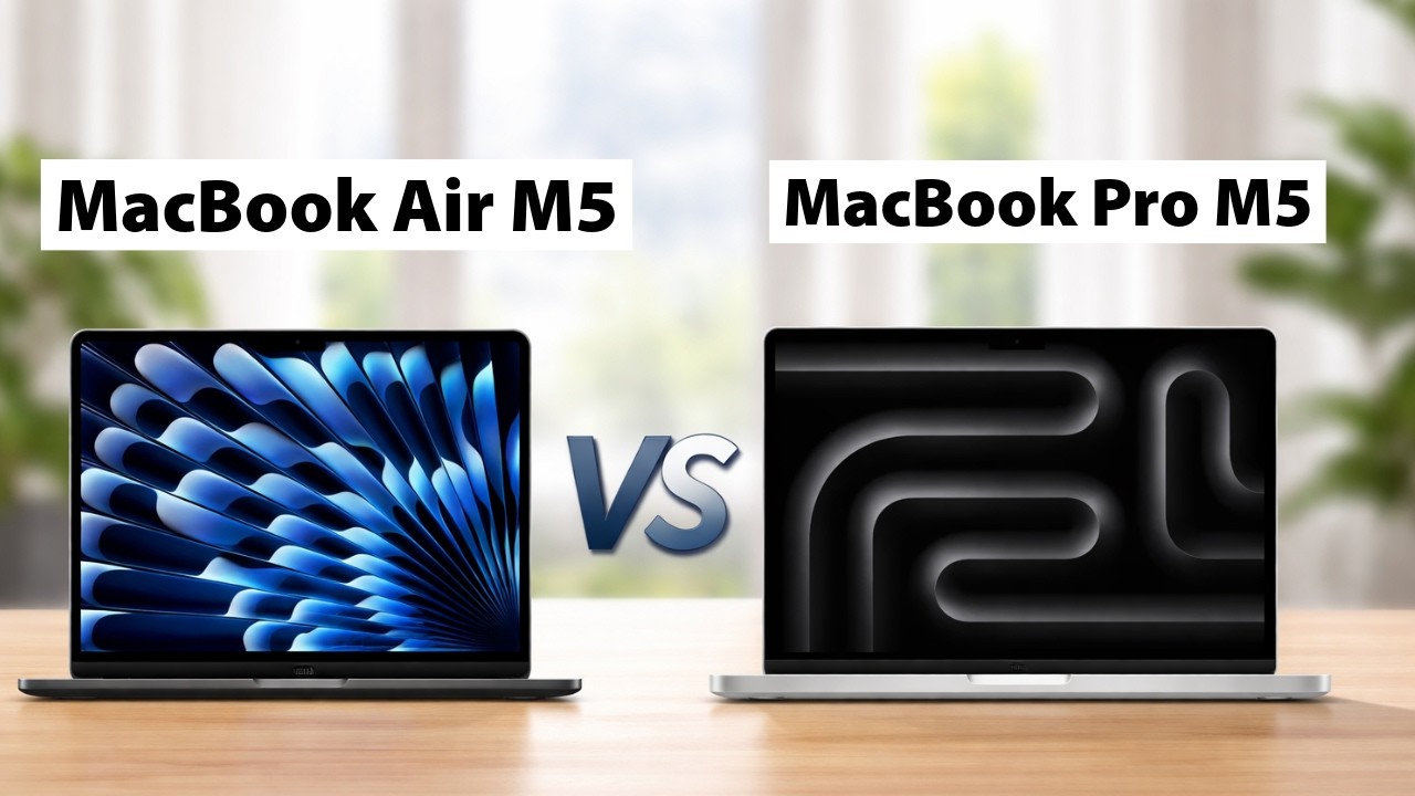 MacBook Air M5 vs MacBook Pro M5: The Ultimate Showdown - YouTube