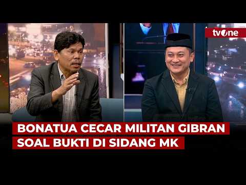 Debat Panas! Bonatua VS Kubu Gibran soal Bukti Ijazah Gibran | tvOne