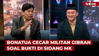 Download lagu Debat Panas! Bonatua VS Kubu Gibran soal Bukti Ijazah Gibran | tvOne