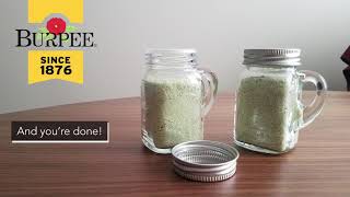 DIY Basil Salt Burpee Recipe