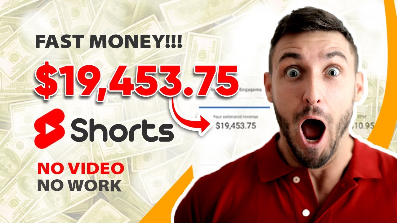 How to make money with YouTube shorts without making videos in 2022 - Fast