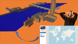 How To Import Any Location From Google Maps Into Blender Using Blender-Osm Blosm