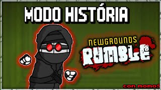 Hank modo História con momazos/Newgrounds rumble 