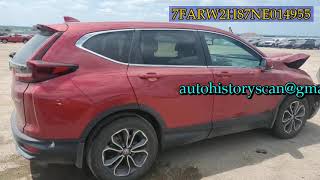 7FARW2H87NE014955 Honda CRV 2022