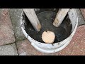 Making a Stool from concrete