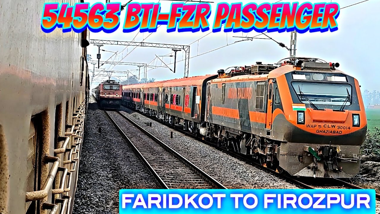 Faridkot to Firozpur in 54563 Passenger 