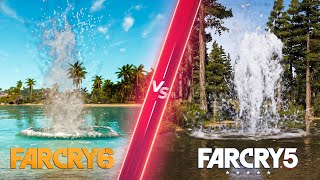 Far Cry 6 vs Far Cry 5 - Direct Comparison! Attention to Detail \& Graphics! PC ULTRA 4K