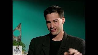 1994 Keanu Reeves talks about preparing to play the role of Hamlet