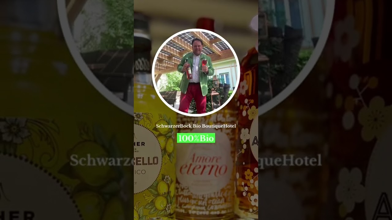 Organic Summer Drinks at SchwarzerBock Ansbach - Bio & Boutique Hotel