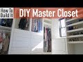 DIY Modular Master Closet