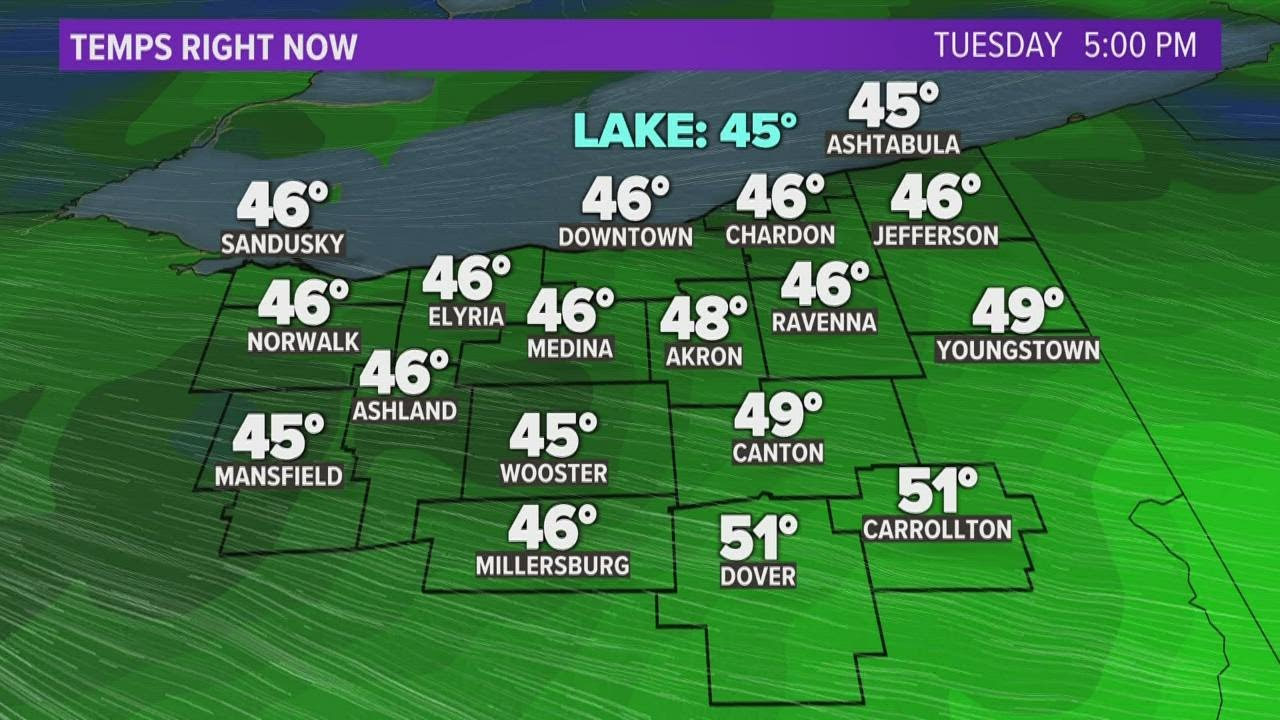 Cleveland weather Snowflakes possible Wednesday in Northeast Ohio