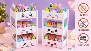 How to Make a Notebook Paper Organizer at Home | DIY School Organizer