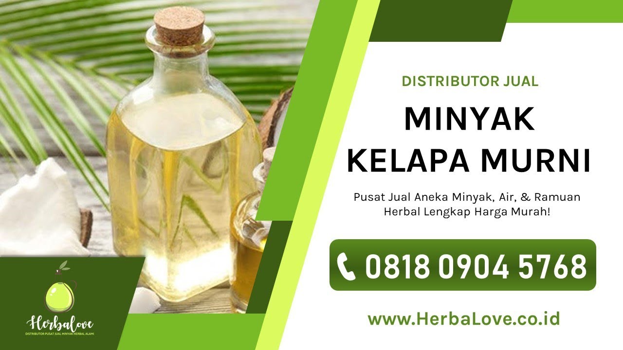 Jual Minyak Kelapa Murni (Virgin Coconut Oil) VCO Berkhasiat 