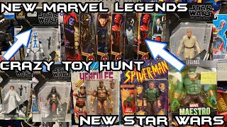 Toy Hunting NEW Marvel Legends Spider-Man No Way Home NEW Sandman Hercules Hulk Star Wars Black EP99