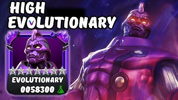 High Evolutionary: Damage, Utility & Rotation Showcase - MCoC