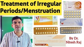 Dronis Yasmin Yamini Crisanta irregular Periods treatment #drniteshraj heavy bleeding mens ka ilaz