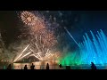 Dubai Palm Fountains Grand Opening Fireworks
