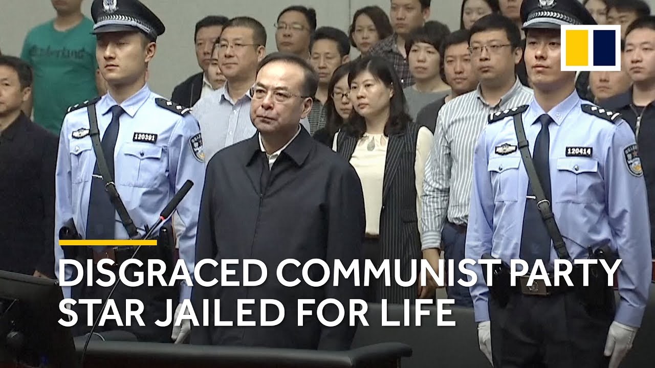 Sun Zhengcai: disgraced Chinese Communist Party star jailed for life