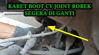 How To Replace The Cv Joint Boot Rubber In A Toyota Calya Agya Daihatsu Sigra Alya