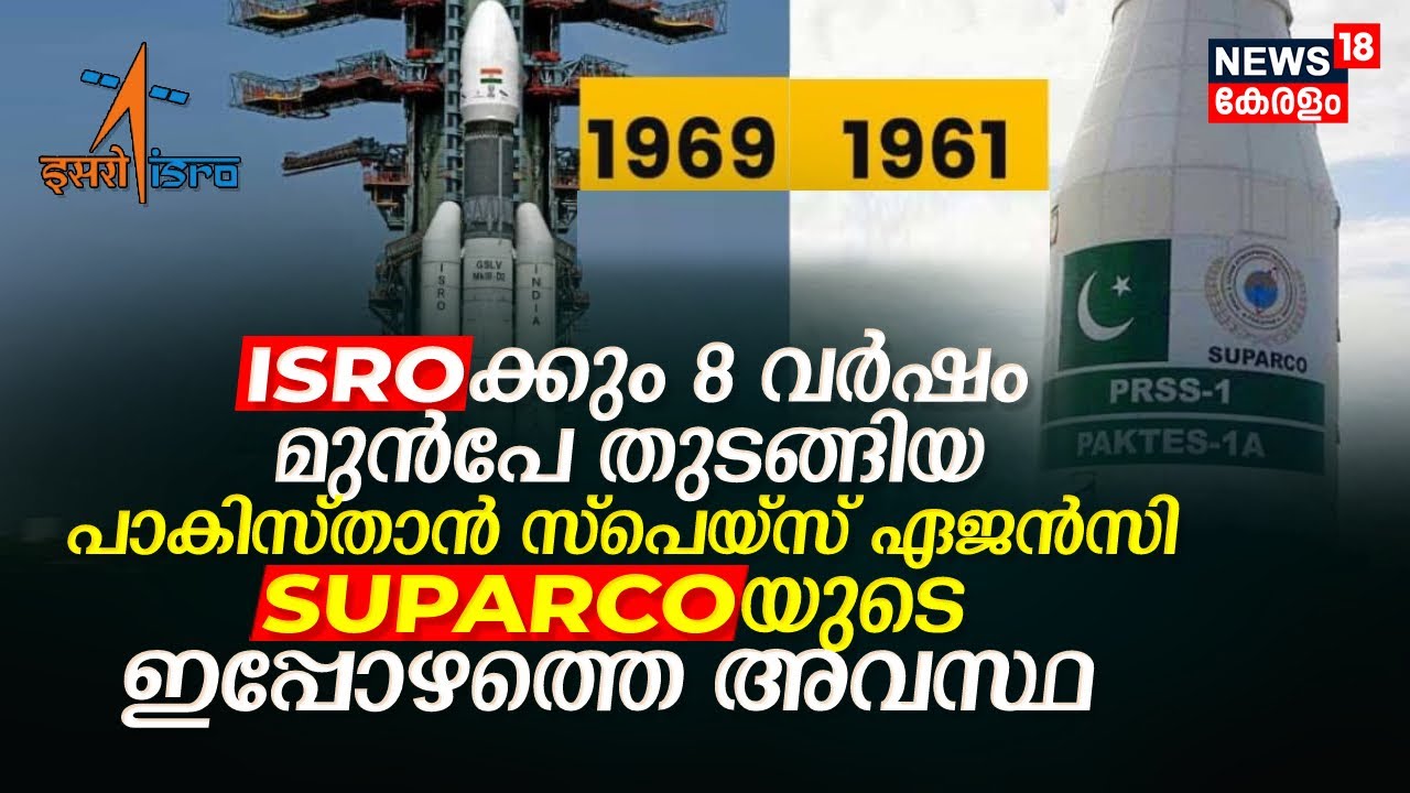 Pak Isro ISRO Vs Pakistani SUPARCO, ISROക്കും 8 വർഷം മുൻപേ തുടങ്ങിയ Pak Space ...