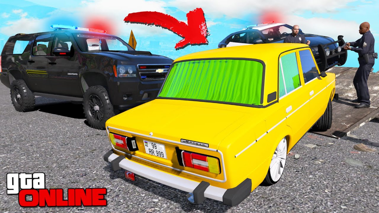 АВТОУГОНЩИКИ VS КОПЫ В ГТА 5 ОНЛАЙН! УГНАЛ ТУРБО ЧИТ ВАЗ У ЗЛЫХ КОПОВ ...