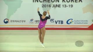 LEICESTER Cairo AUS - 2016 Aerobic Worlds, Incheon KOR - Qualifications Individual Women