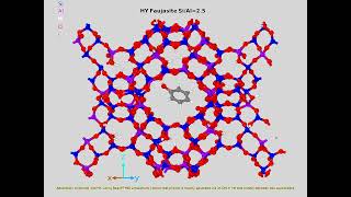 ReaxFF MD simulation of phenol adsorption into HY faujasite