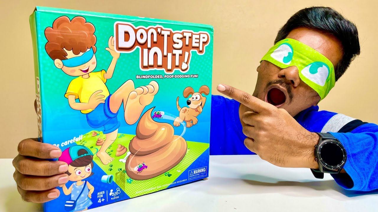 Don't Step in It Game 🤣 Unboxing & Review – Chatpat toy tv
