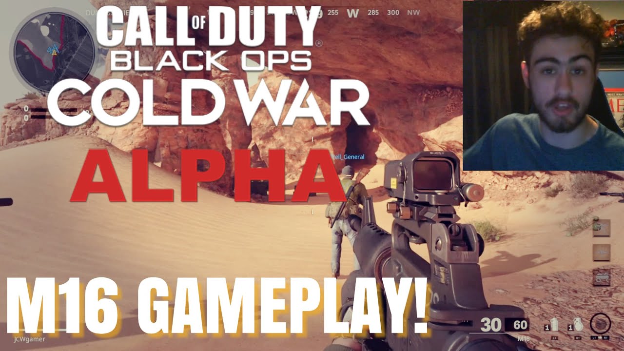 M16 GAMEPLAY | Call of Duty: Black Ops Cold War - Alpha
