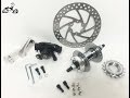 Rear Wheel Disc Brake Conversion Kit For Cruiser Bicycles