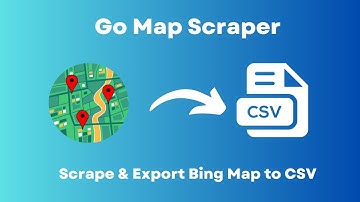 How to extract results from Bing Map to CSV by Go Maps Scraper in 2025