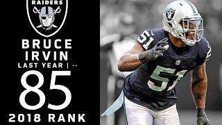 #85: Bruce Irvin (OLB Raiders) | Top 100 Players of 2018 | NFL