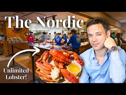 145 UNLIMITED Lobster Feast at the Most EXPENSIVE Seafood Buffet in America The Nordic