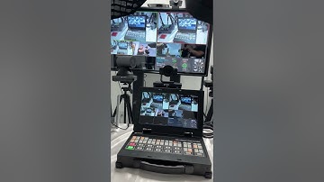 Real test！4xHDMI inputs and 2xUSB Ip streams video switcher for multiple cameras live streaming .