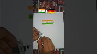 Soft pastel flag 🇮🇳 drawing #shorts #republicday #flag #tranding #viralshorts screenshot 5