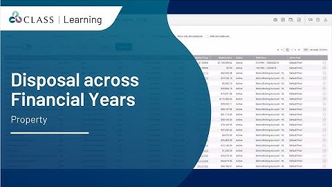 Property Disposal Across FY