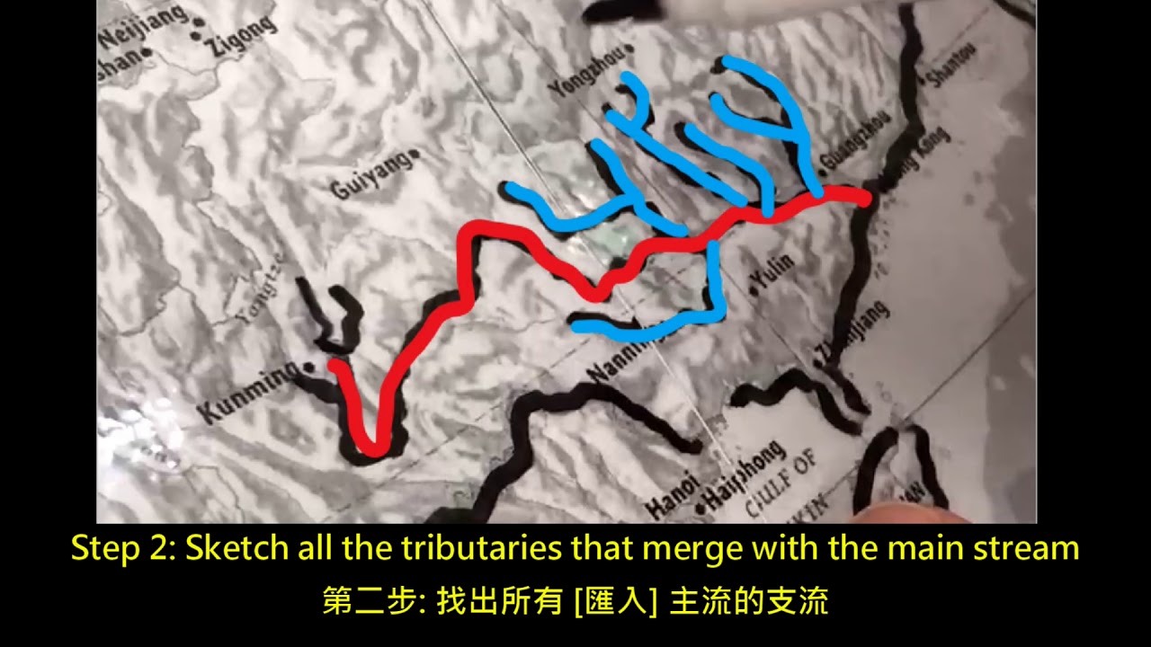 How To Identify And Draw A Catchment Area YouTube