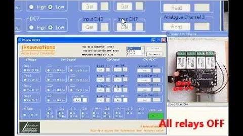 Serial Port Controlled Relays