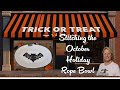 Stitching the #Kimberbell October Holiday Rope Bowl, the Stitchuation Room, 10-9-25