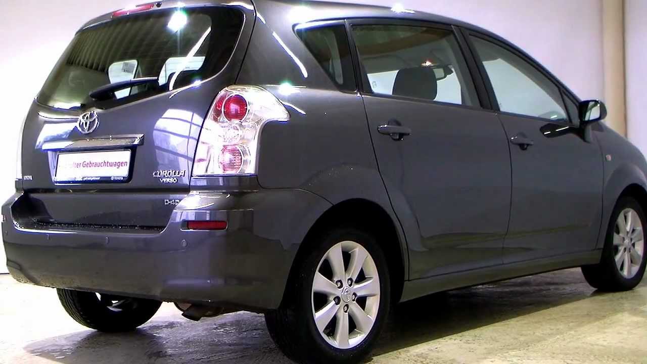 Toyota Corolla Verso Executive 7 Sitzer 122076 Ruckfahrvideo Ruckfahrkamera Video Youtube
