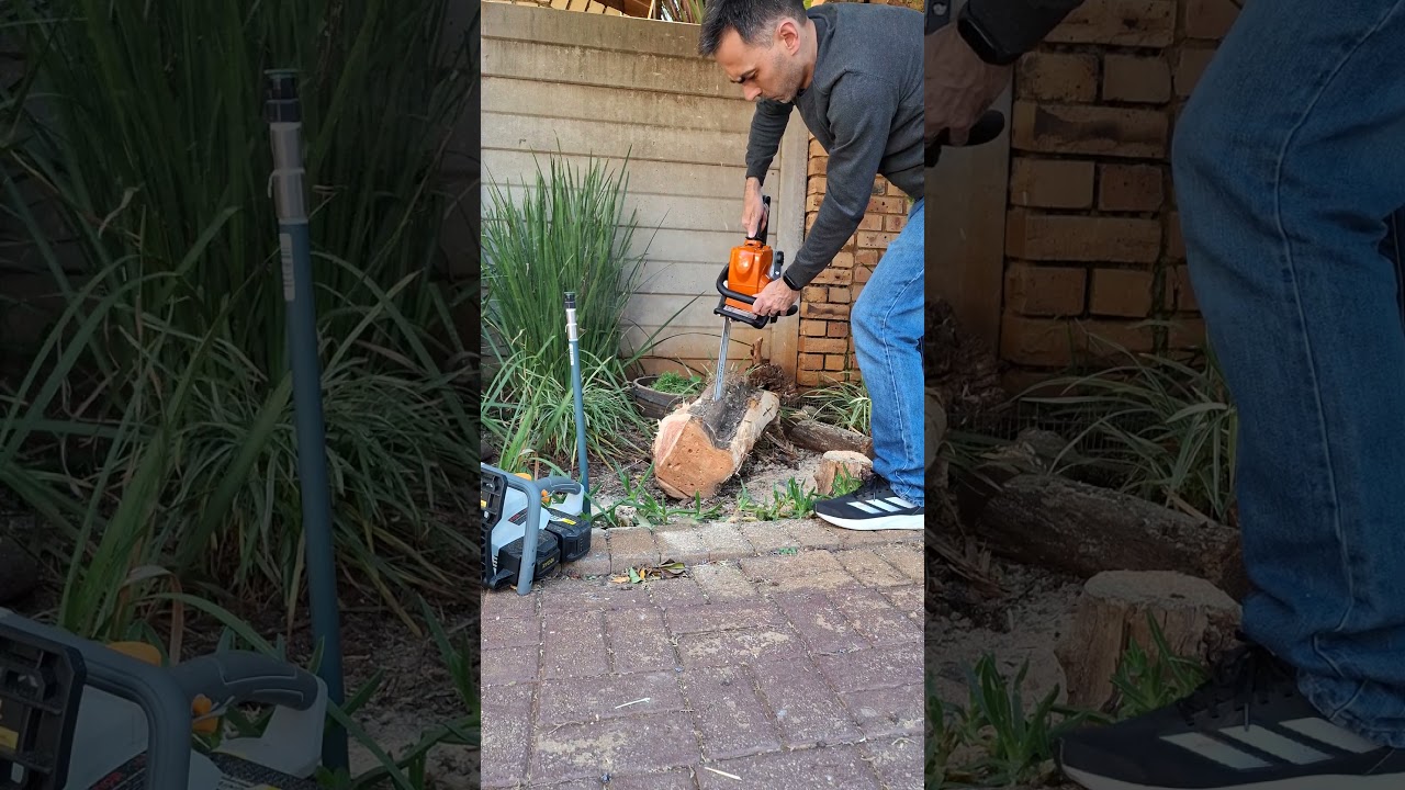 Can the little Stihl ms170 chainsaw make a bore cut? 😴 