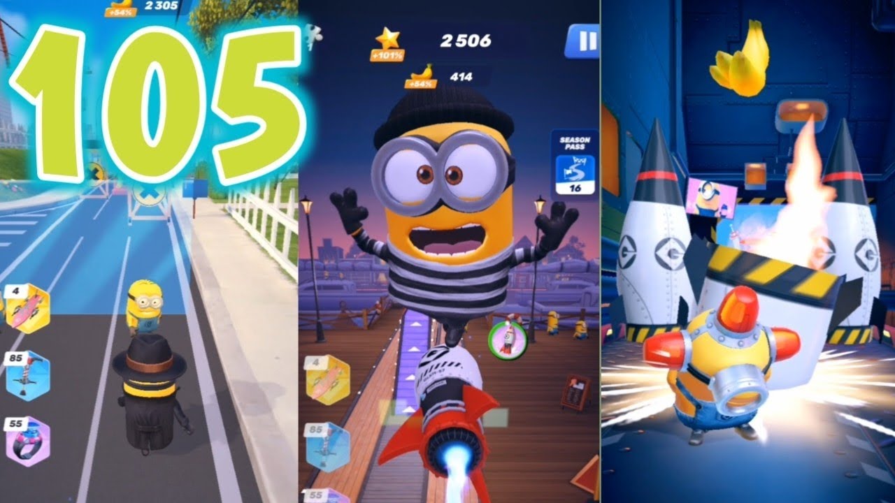 Minion Rush - Running Game : Gameplay Part 105 [Android] - YouTube