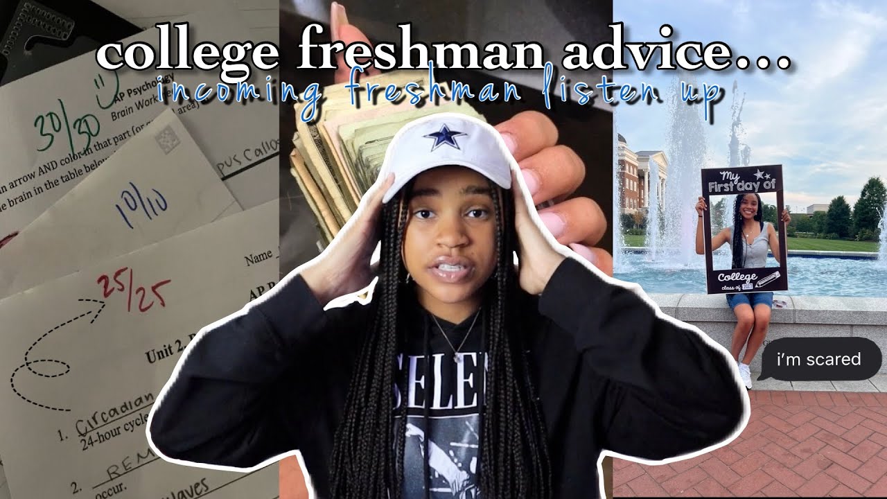 COLLEGE FRESHMAN ADVICE (10 things i wish i knew before) - YouTube