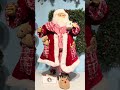 Raz 18" Lounging Pajama Santa Christmas Figure 4615567
