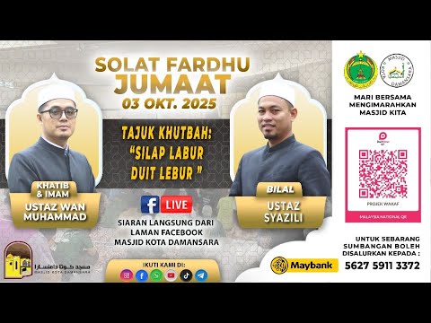 Siaran Langsung Kuliah Subuh | Ustaz Mohd Khairul Azhar | 4-10-2025 ...