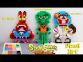 Mr. Krabs, Squidward, and Sandy in Pixel Art 🩳 Searching for the Square Pants