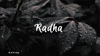 Download Lagu Radha - Dhvani Bhanushali ( lyrics)
